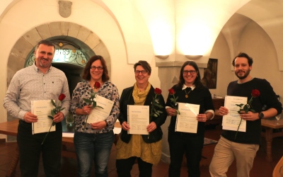 Abschlussfeier Bildungsgang Kirchliche Jugendarbeit